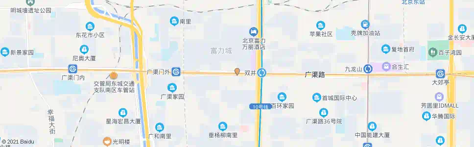 北京双井桥西_公交站地图_北京公交_妙搜公交查询2025