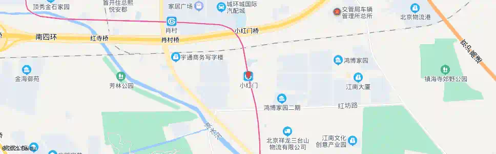北京小红门站_公交站地图_北京公交_妙搜公交查询2025