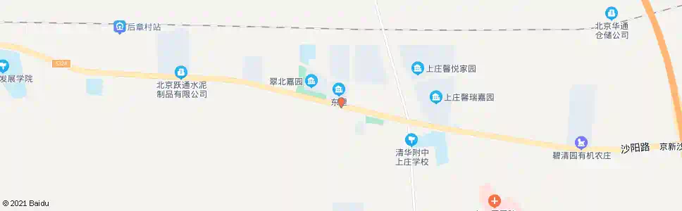 北京上庄东小营北口_公交站地图_北京公交_妙搜公交查询2025