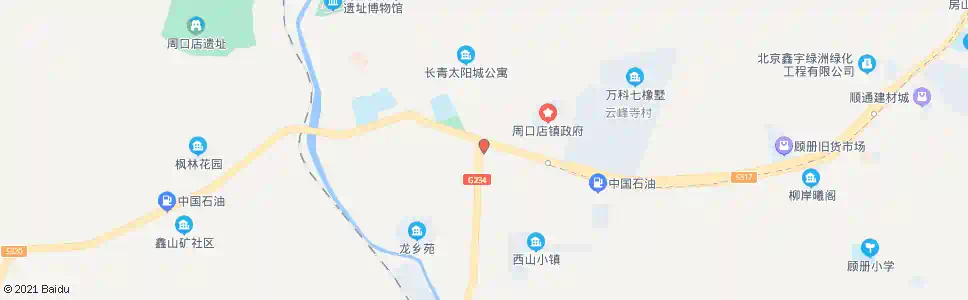 北京周口店路口_公交站地图_北京公交_妙搜公交查询2025