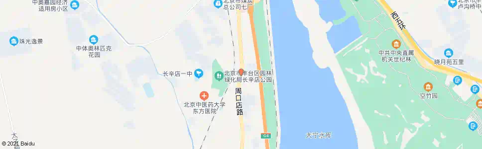 北京长辛店北口_公交站地图_北京公交_妙搜公交查询2025
