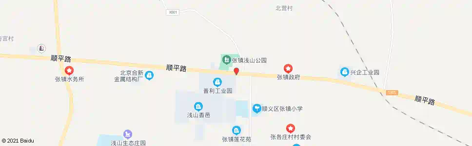 北京张镇西_公交站地图_北京公交_妙搜公交查询2025