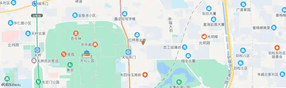 北京北京体育馆西_公交站地图_北京公交_妙搜公交查询2025