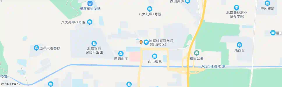 北京西下庄北_公交站地图_北京公交_妙搜公交查询2025