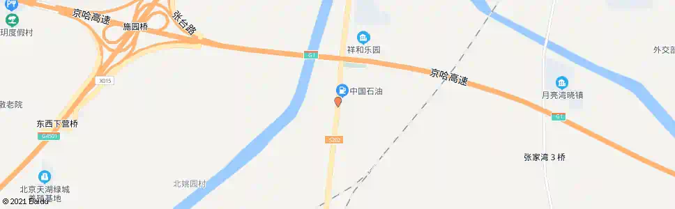 北京牌楼营村_公交站地图_北京公交_妙搜公交查询2025