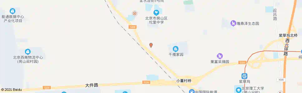 北京房山吴庄北_公交站地图_北京公交_妙搜公交查询2025