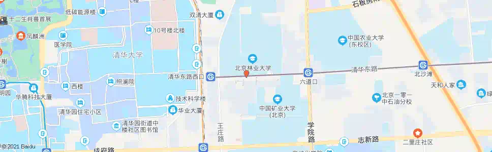 北京北京林业大学_公交站地图_北京公交_妙搜公交查询2025
