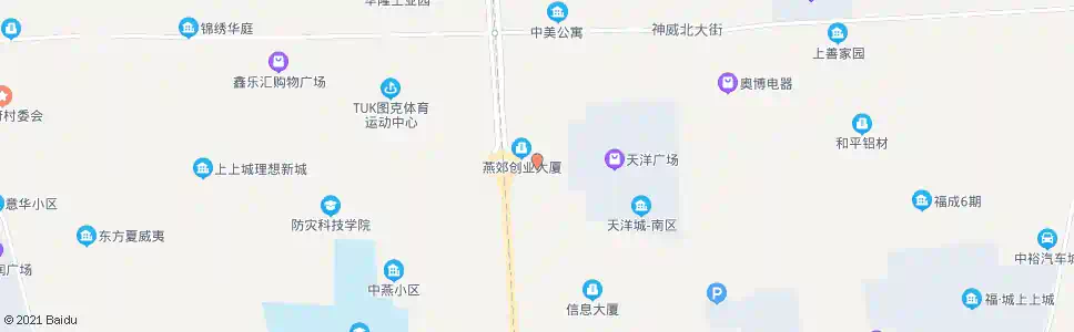 北京燕郊富地广场_公交站地图_北京公交_妙搜公交查询2025