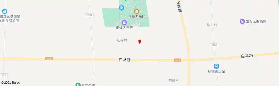 北京红寺东_公交站地图_北京公交_妙搜公交查询2025