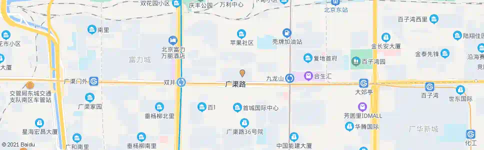 北京九龙花园北_公交站地图_北京公交_妙搜公交查询2025