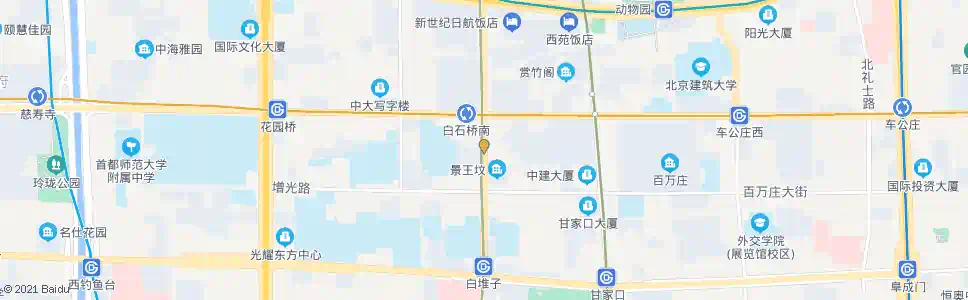 北京四道口南_公交站地图_北京公交_妙搜公交查询2025