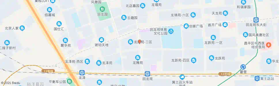 北京龙腾苑三区东门_公交站地图_北京公交_妙搜公交查询2025