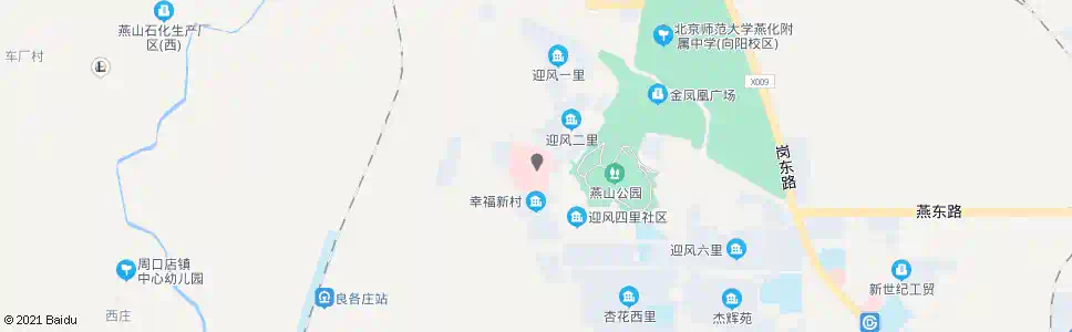 北京燕化凤凰医院_公交站地图_北京公交_妙搜公交查询2025