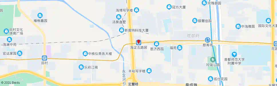 北京地铁海淀五路居_公交站地图_北京公交_妙搜公交查询2025