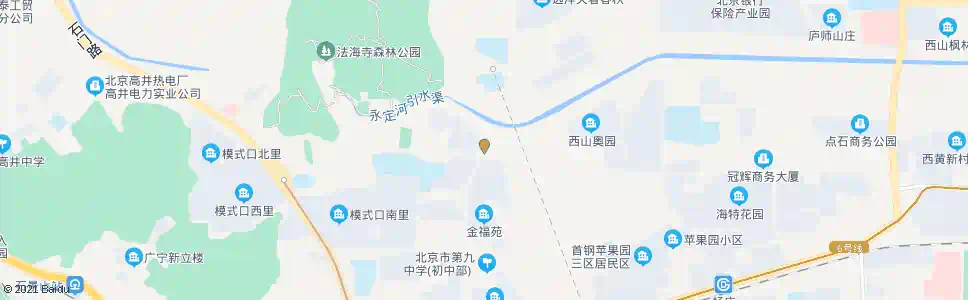 北京模式口东里_公交站地图_北京公交_妙搜公交查询2025
