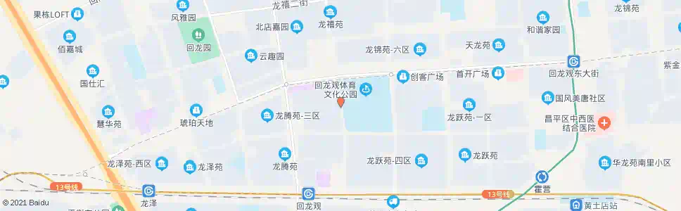 北京龙腾二区东门_公交站地图_北京公交_妙搜公交查询2025