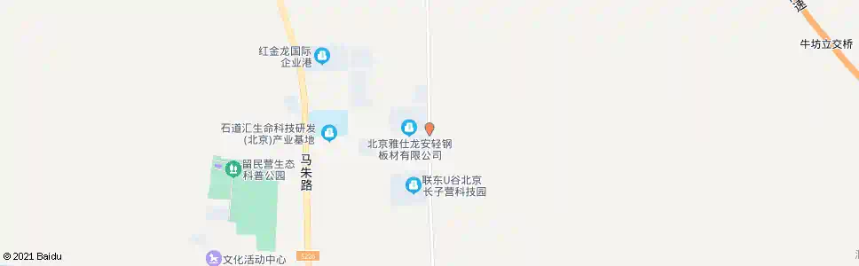 北京军民结合产业园南_公交站地图_北京公交_妙搜公交查询2025