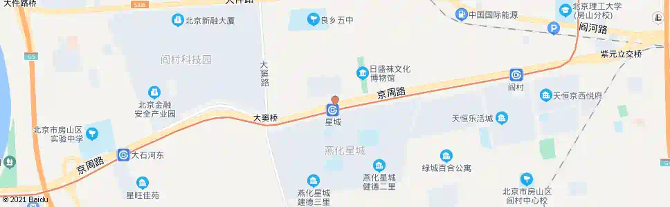 北京大董村_公交站地图_北京公交_妙搜公交查询2025