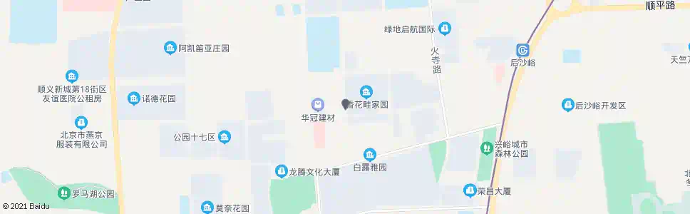 北京香花畦_公交站地图_北京公交_妙搜公交查询2025
