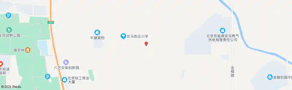 北京马各庄东_公交站地图_北京公交_妙搜公交查询2025