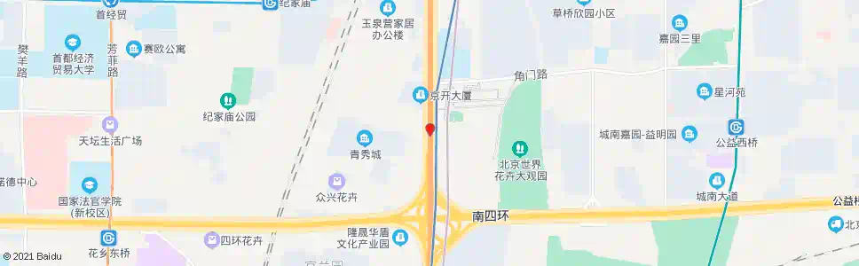 北京马家楼桥北_公交站地图_北京公交_妙搜公交查询2025