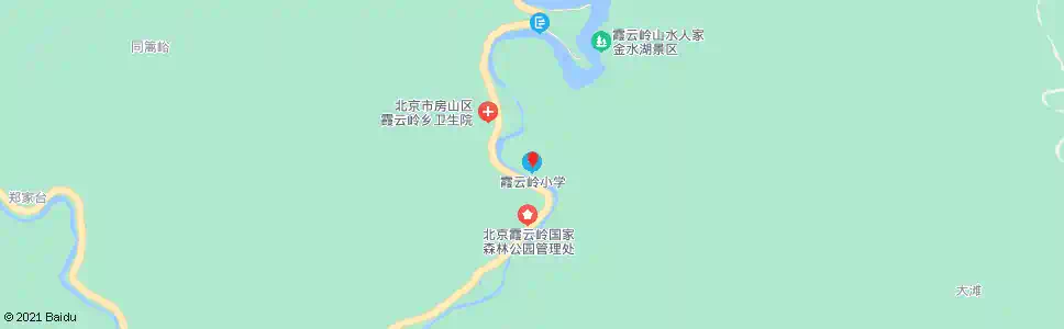 北京霞云岭小学_公交站地图_北京公交_妙搜公交查询2025
