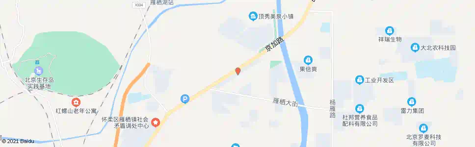 北京雁栖开发区汽车站_公交站地图_北京公交_妙搜公交查询2025