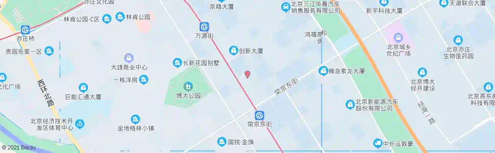 北京大地商务中心_公交站地图_北京公交_妙搜公交查询2025