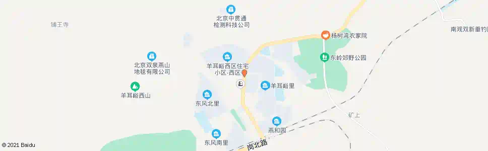 北京燕化羊耳峪_公交站地图_北京公交_妙搜公交查询2025