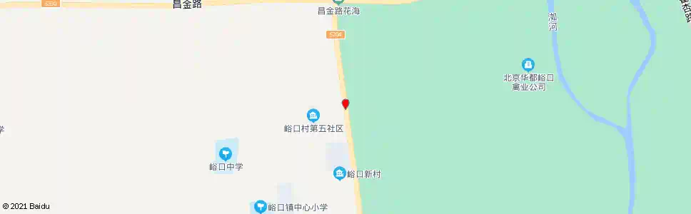 北京峪口(密三路)_公交站地图_北京公交_妙搜公交查询2025