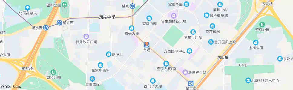 北京阜通站_公交站地图_北京公交_妙搜公交查询2025