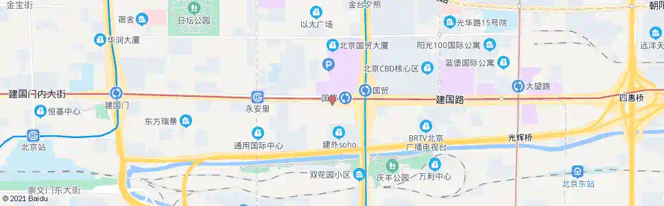 北京大北窑西_公交站地图_北京公交_妙搜公交查询2025