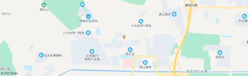 北京杏石口_公交站地图_北京公交_妙搜公交查询2025