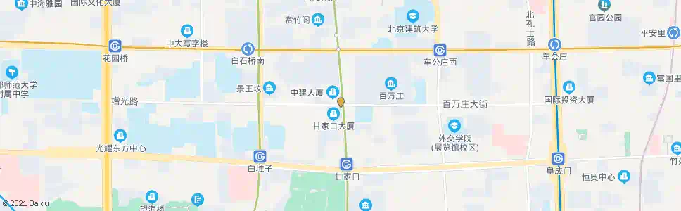 北京增光路东口_公交站地图_北京公交_妙搜公交查询2025