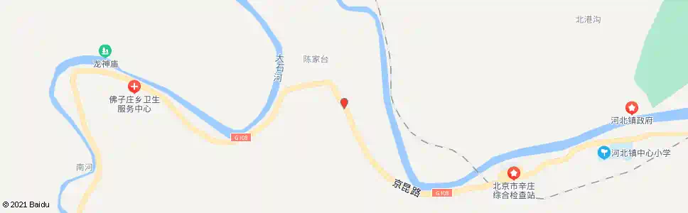 北京陈家台_公交站地图_北京公交_妙搜公交查询2025