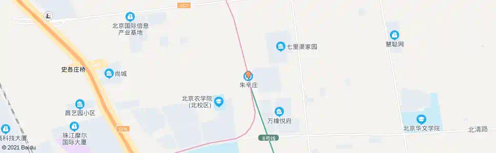 北京辛庄_公交站地图_北京公交_妙搜公交查询2025