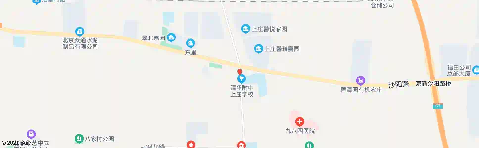 北京上庄东小营_公交站地图_北京公交_妙搜公交查询2025