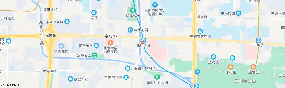 北京八里庄桥_公交站地图_北京公交_妙搜公交查询2025