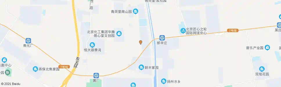 北京朝丰家园_公交站地图_北京公交_妙搜公交查询2025