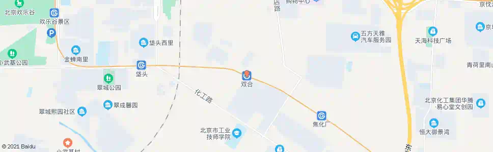 北京双合站_公交站地图_北京公交_妙搜公交查询2025