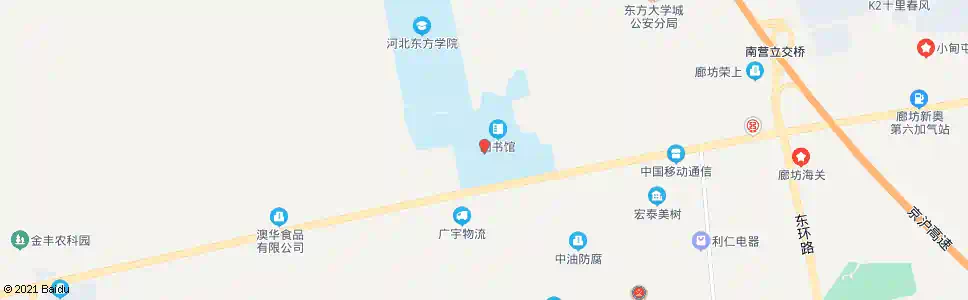 北京廊坊大学城南门_公交站地图_北京公交_妙搜公交查询2025