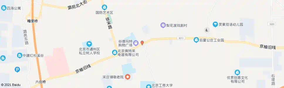 北京宋庄镇_公交站地图_北京公交_妙搜公交查询2025