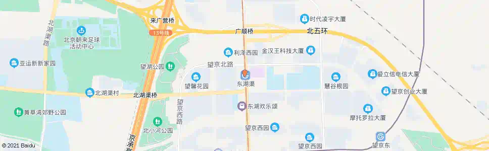 北京利泽西街西口_公交站地图_北京公交_妙搜公交查询2025