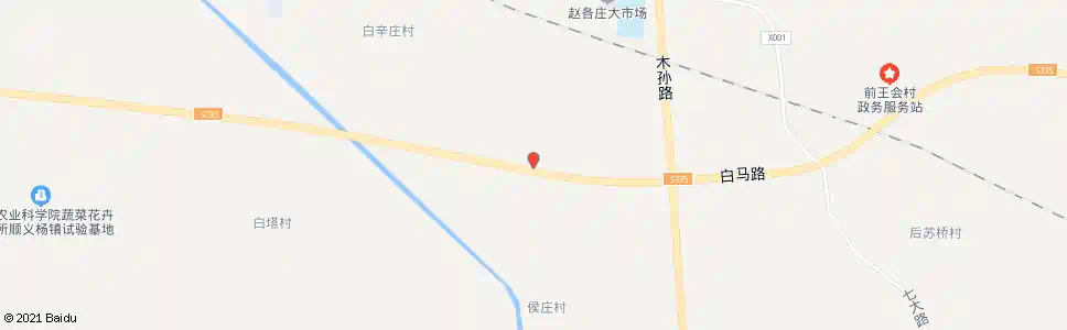 北京侯庄北_公交站地图_北京公交_妙搜公交查询2025