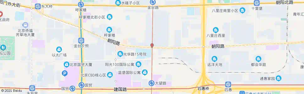 北京红庙站_公交站地图_北京公交_妙搜公交查询2025