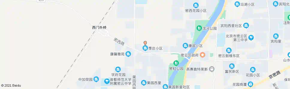北京季庄村_公交站地图_北京公交_妙搜公交查询2025