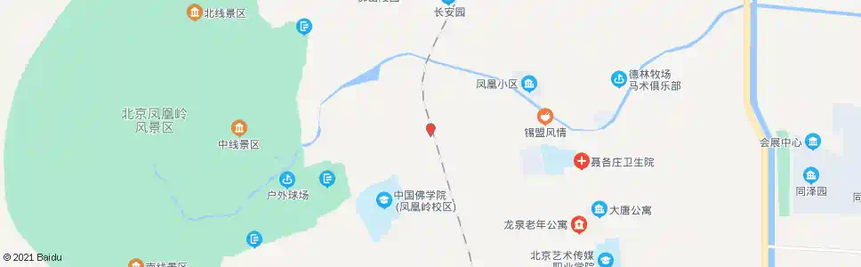 北京凤凰岭_公交站地图_北京公交_妙搜公交查询2025