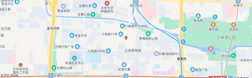 北京翠微中里_公交站地图_北京公交_妙搜公交查询2025