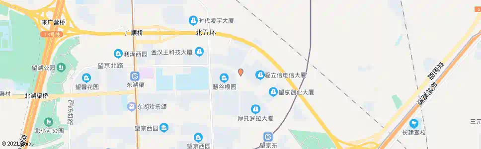 北京望京北路东口_公交站地图_北京公交_妙搜公交查询2025