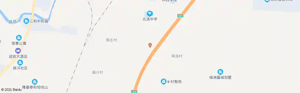 北京周庄村东_公交站地图_北京公交_妙搜公交查询2025